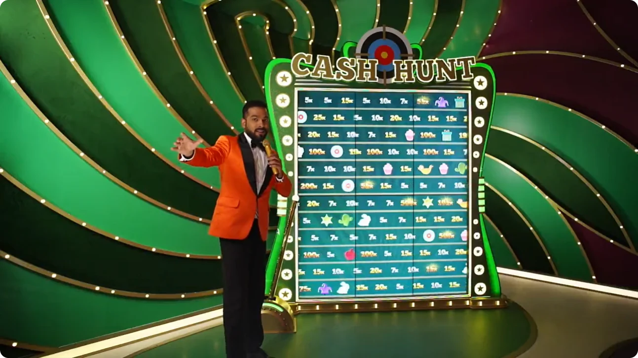 Mode bonus Cash Hunt dans Crazy Time