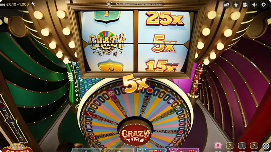 Gagner de l’argent en jouant à Crazy Time