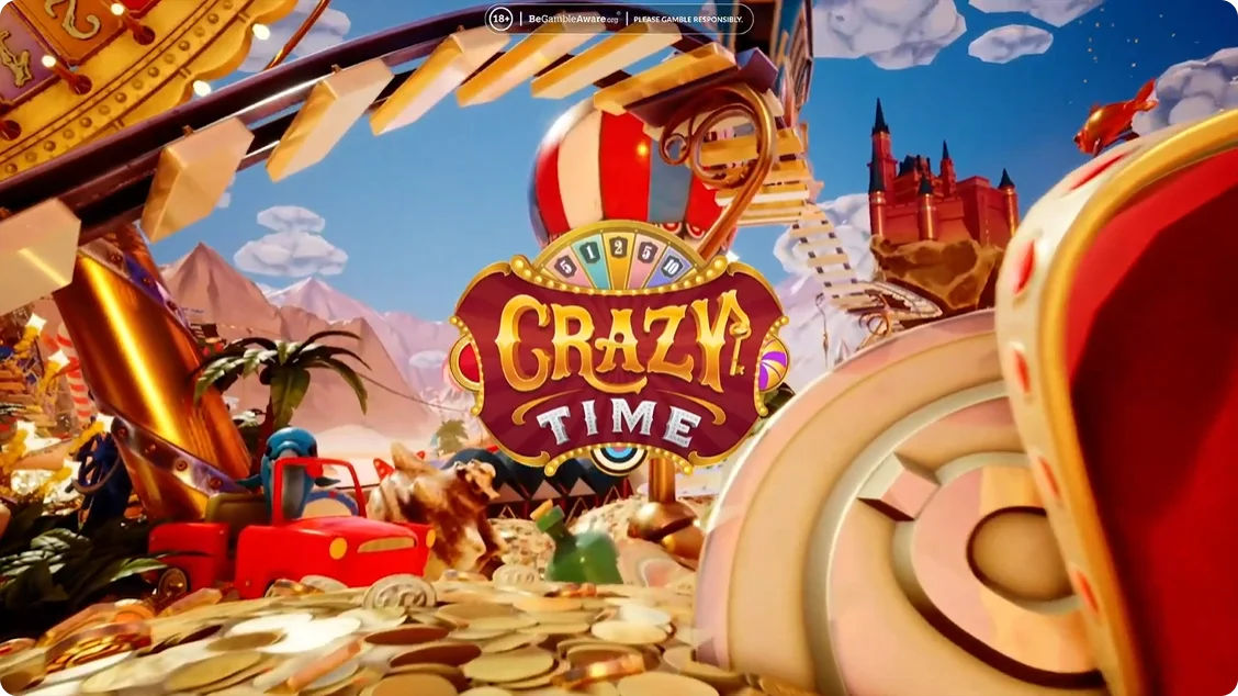 Crazy Time jeu télévisé en direct